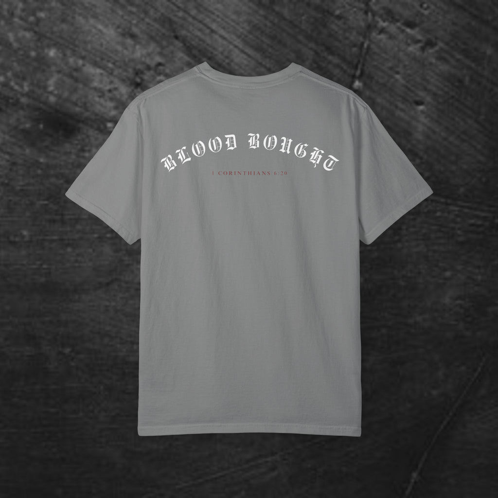 Salvation Cross T-Shirt — 'Once. For All.' Religious Graphic Tee