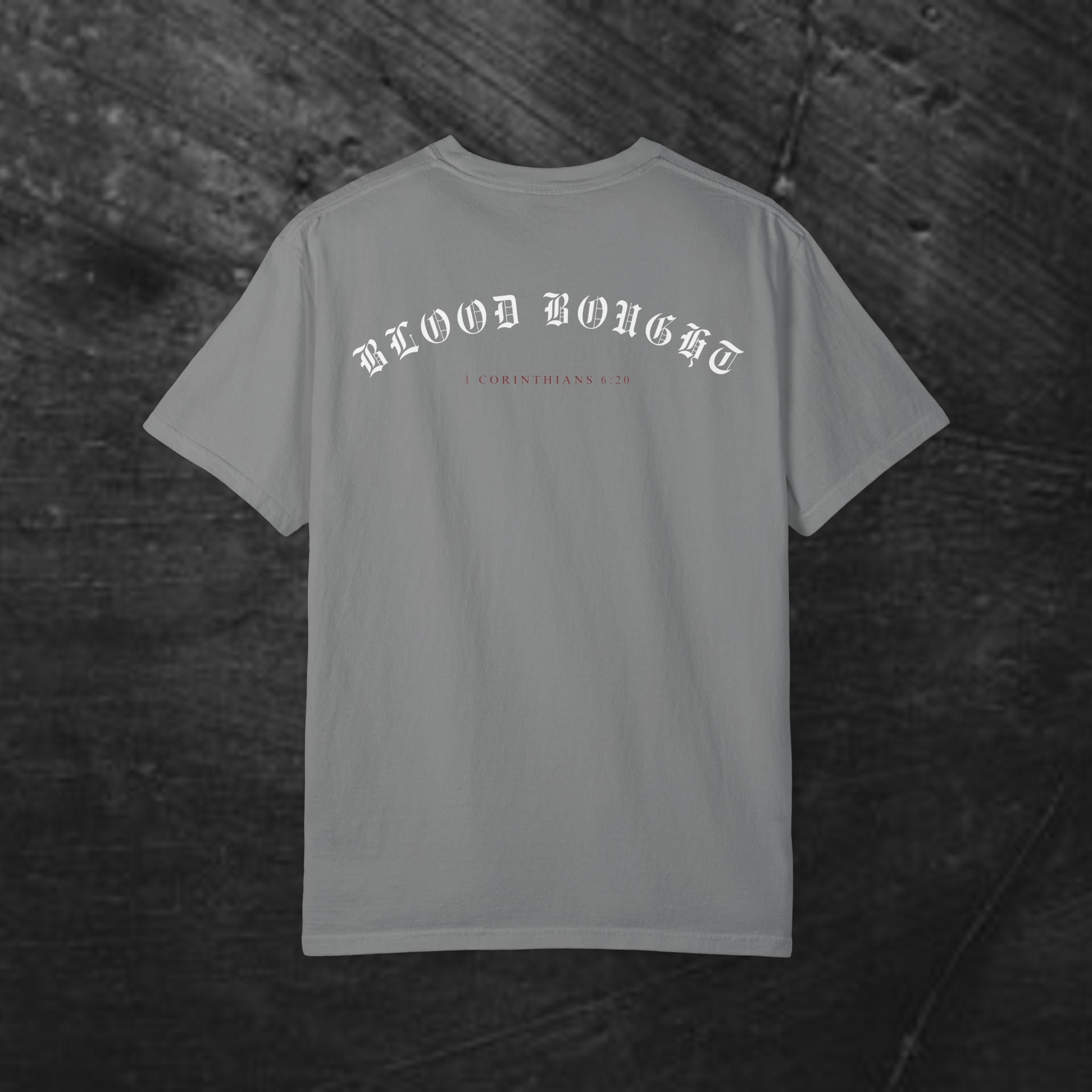 Salvation Cross T-Shirt — 'Once. For All.' Religious Graphic Tee