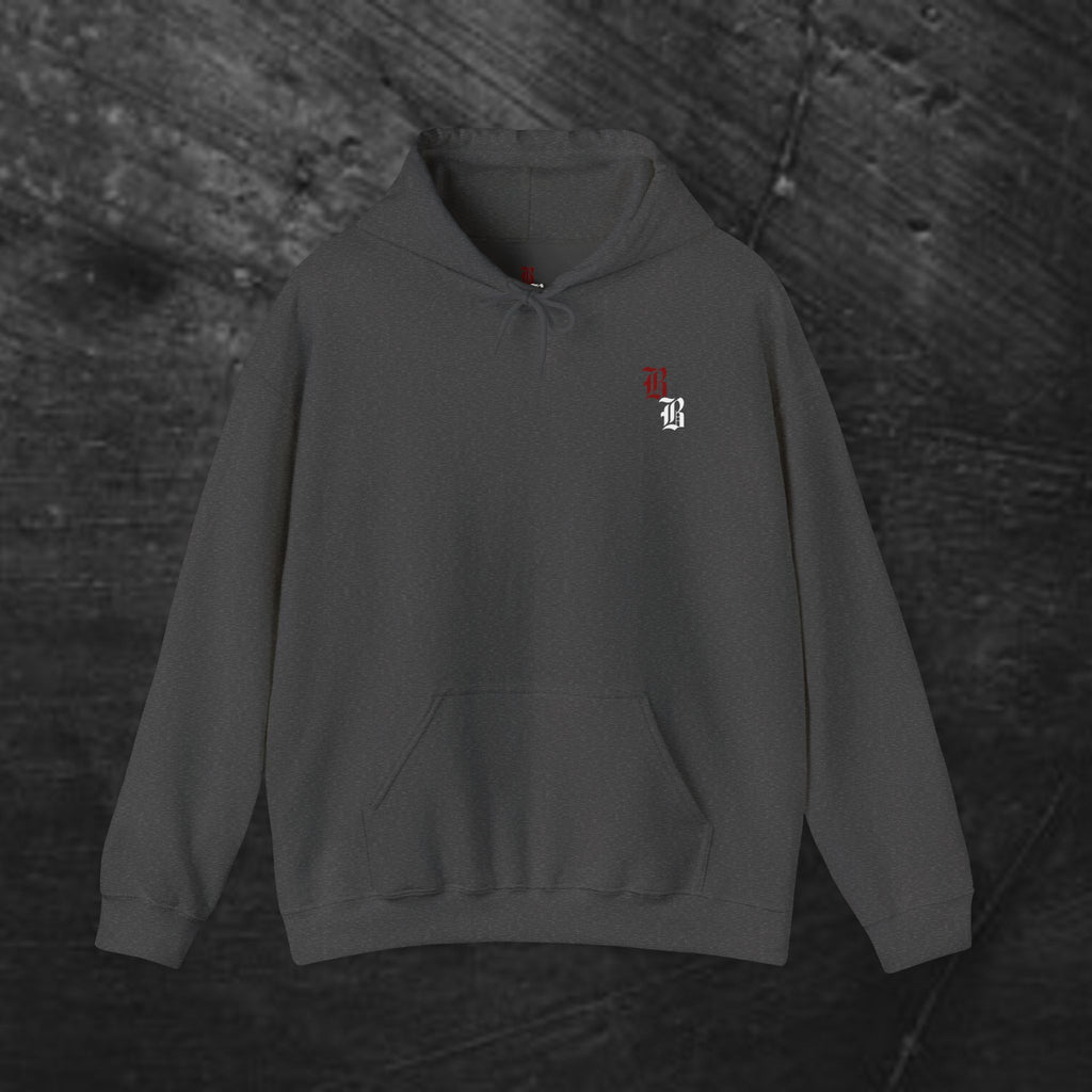 Metanoia Cross Hoodie — Vintage Religious Graphic Hoodie