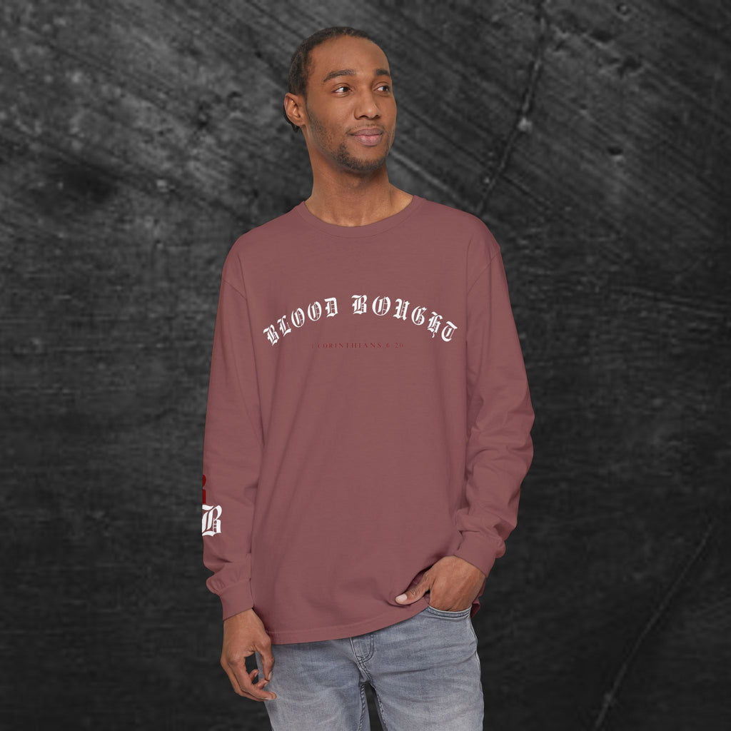 'Blood Bought / Bought At A Price Medium-weight Long Sleeve