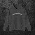 Gothic 'Bought at a Price' Hoodie — Blood Bought Religious Graphic Sweatshirt