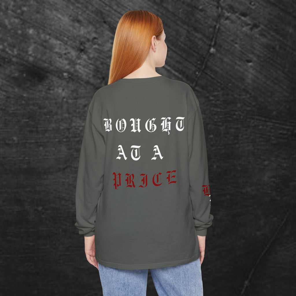 'Blood Bought / Bought At A Price Medium-weight Long Sleeve