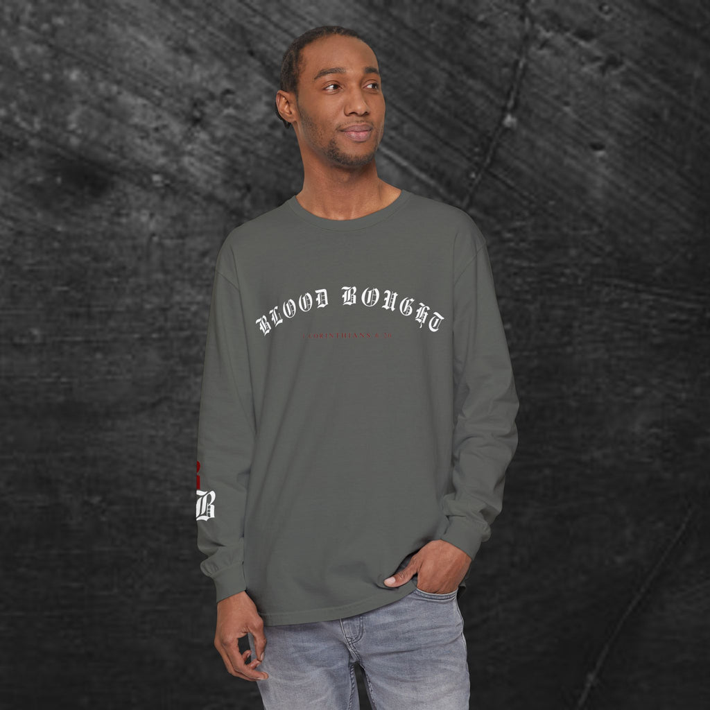 'Blood Bought / Bought At A Price Medium-weight Long Sleeve