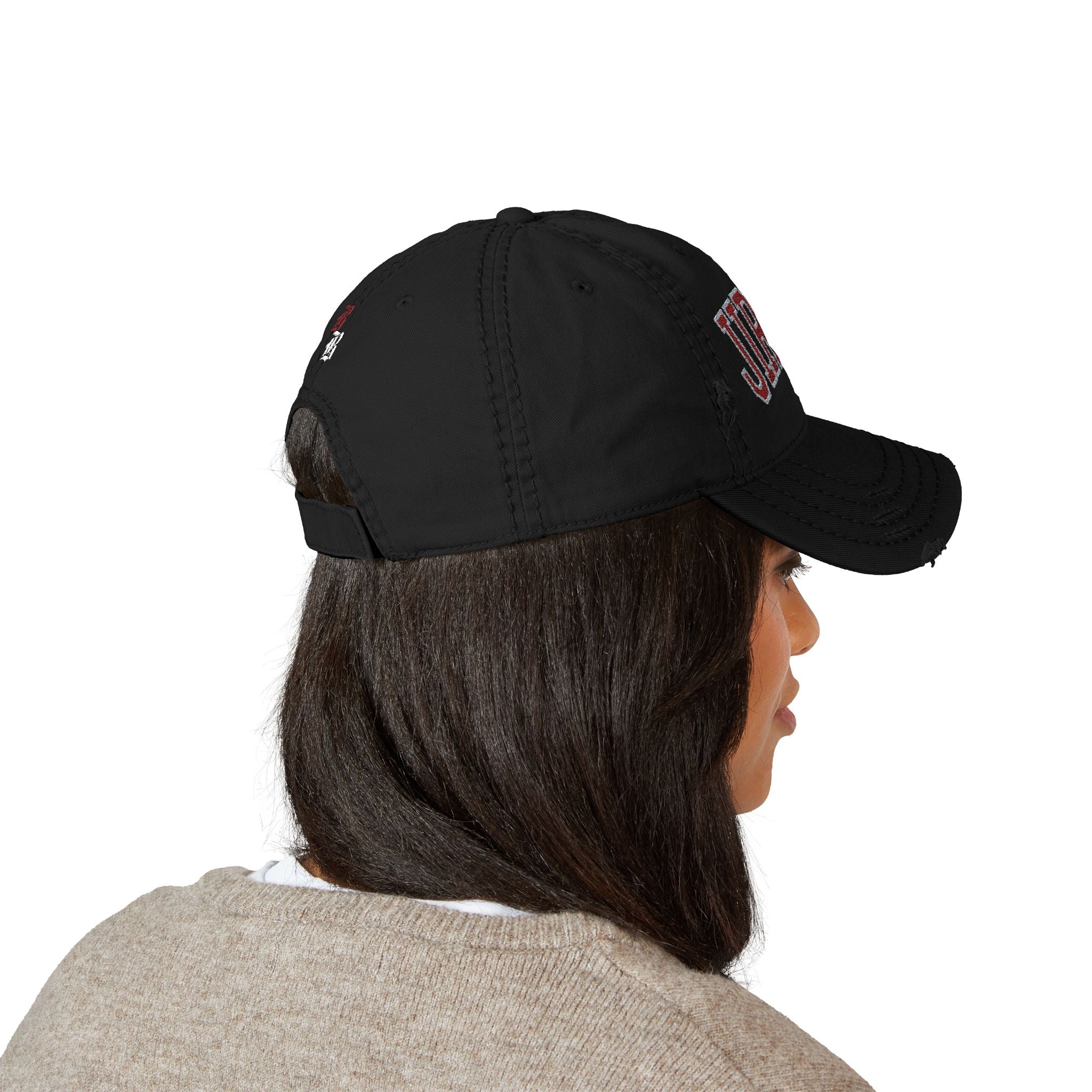 JIREH Embroidered Distressed Hat – Vintage Religious Baseball Cap