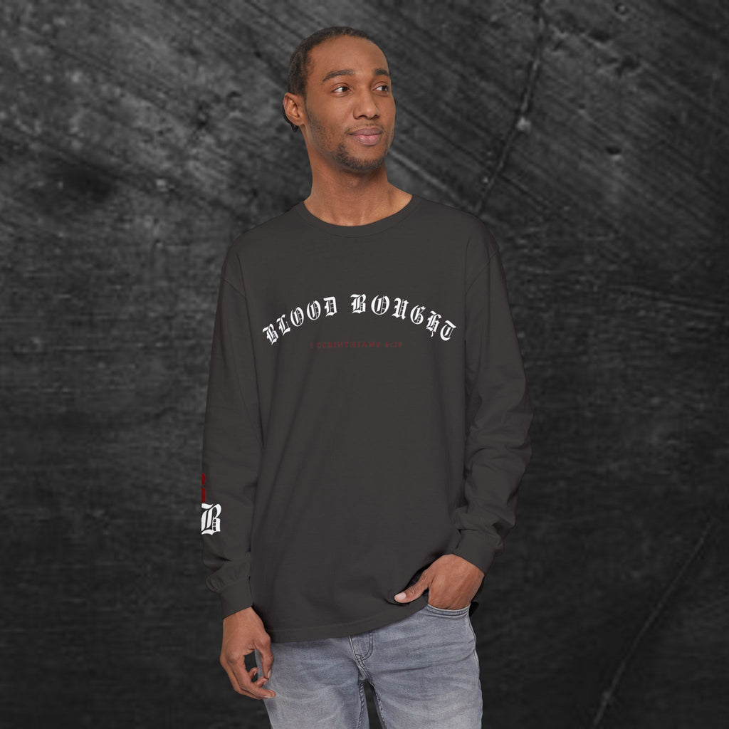 'Blood Bought / Bought At A Price Medium-weight Long Sleeve