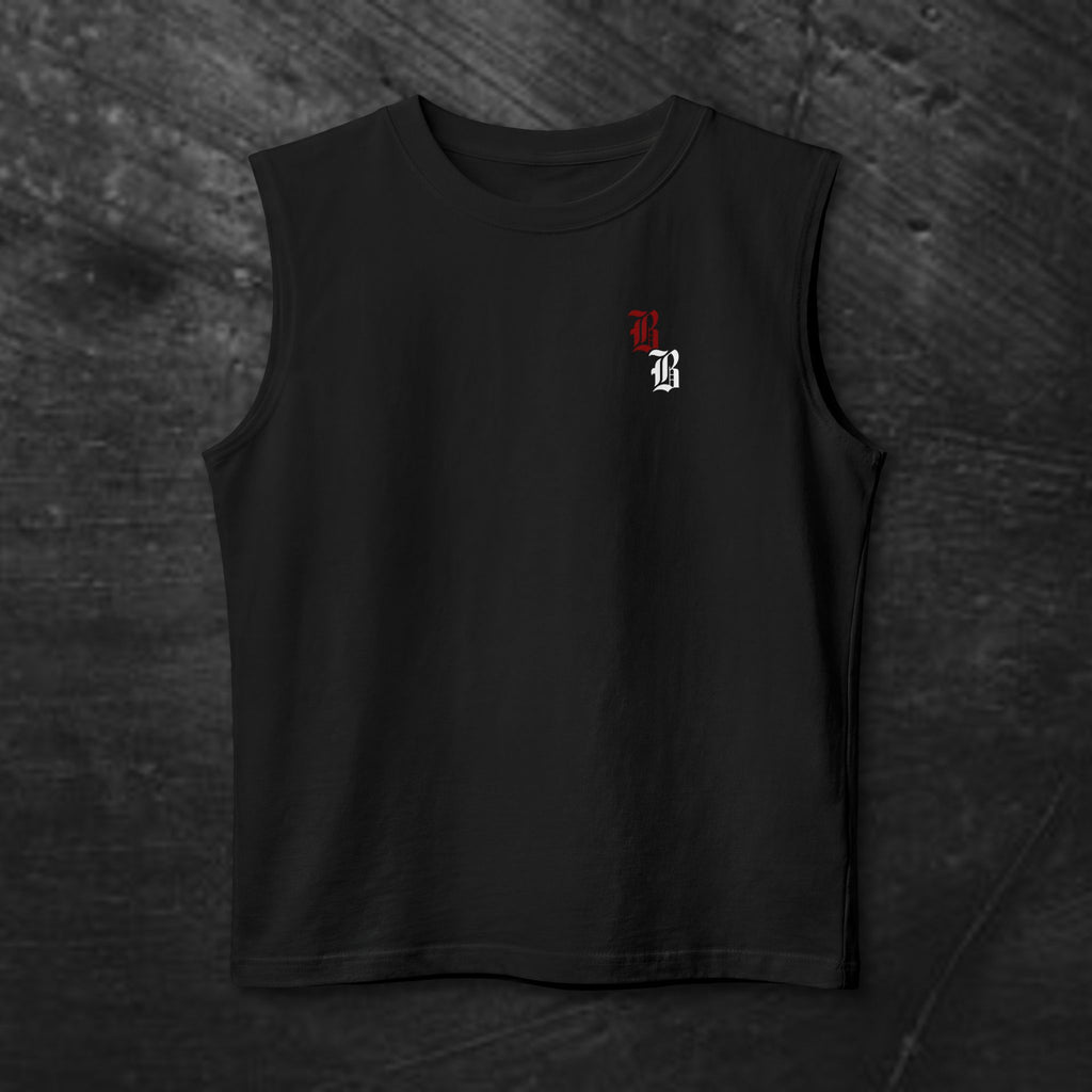Metanoia Cross Muscle Tank – Gothic Christian Faith Tank Top
