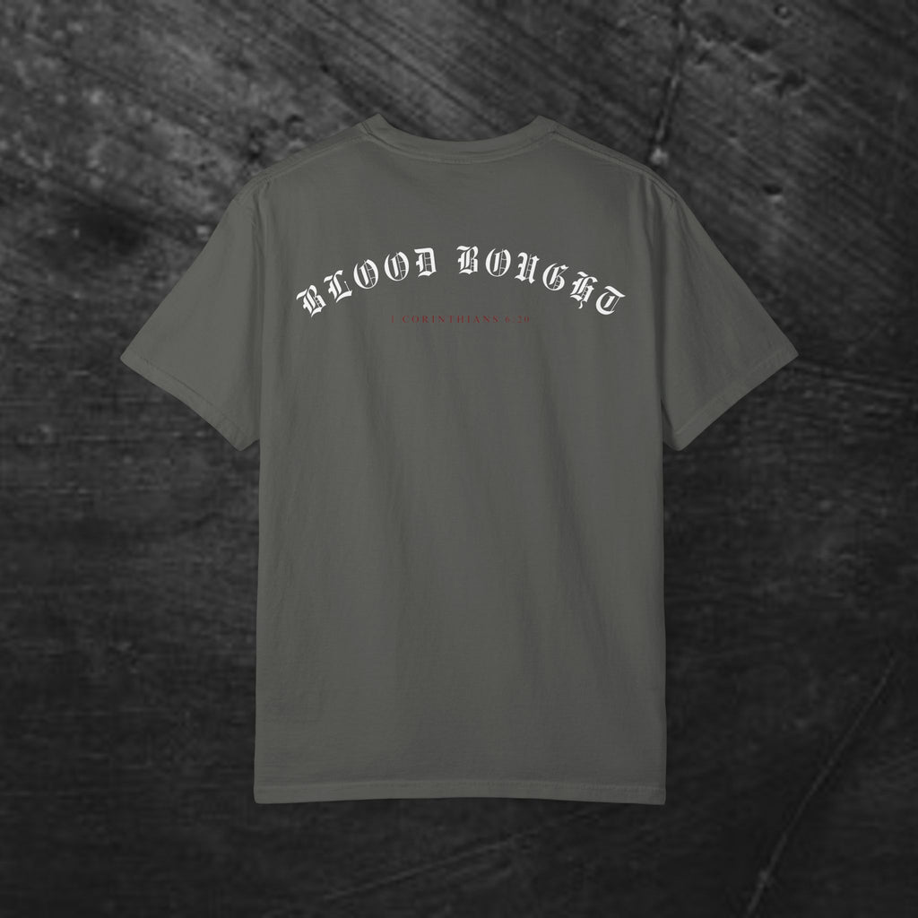 Salvation Cross T-Shirt — 'Once. For All.' Religious Graphic Tee