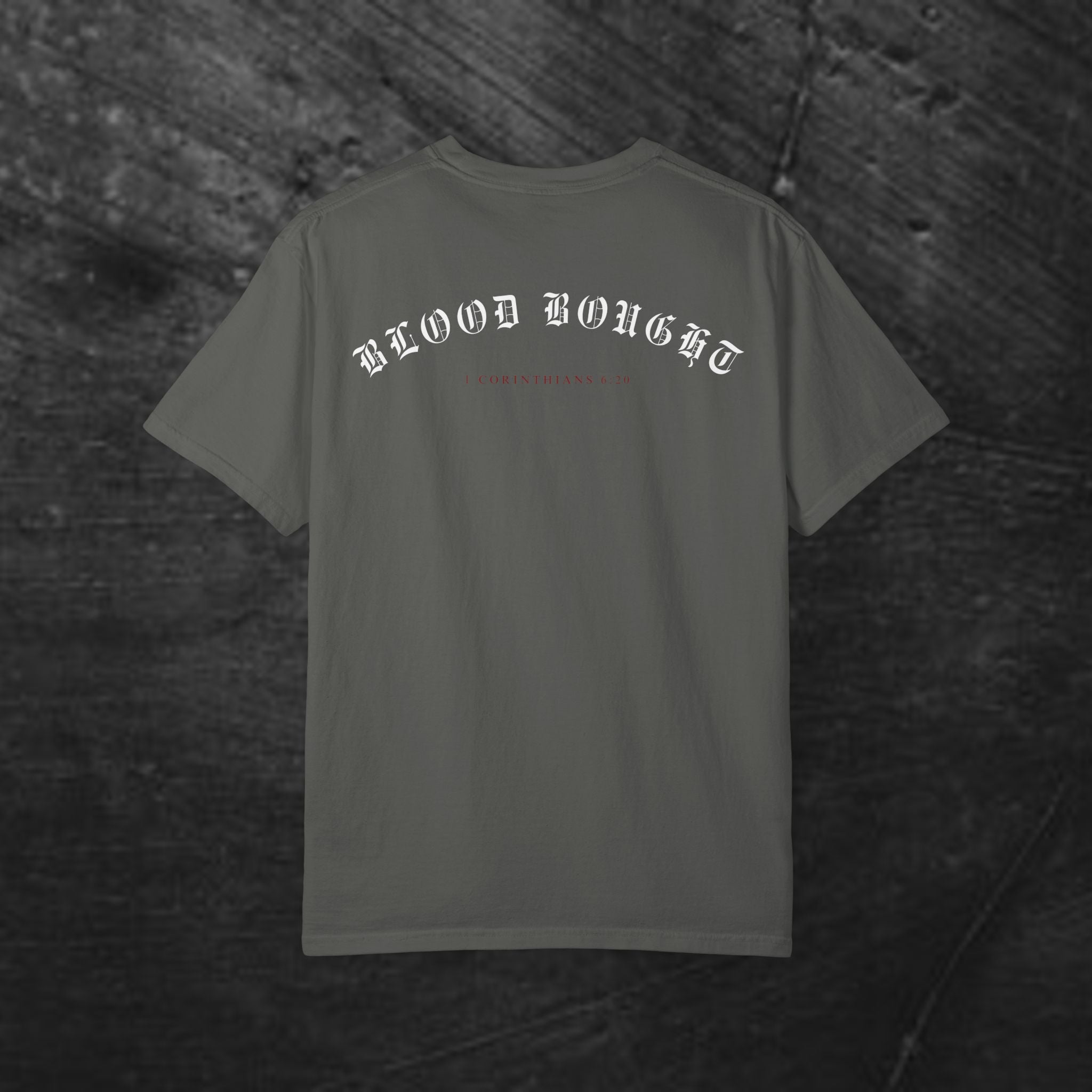 Salvation Cross T-Shirt — 'Once. For All.' Religious Graphic Tee