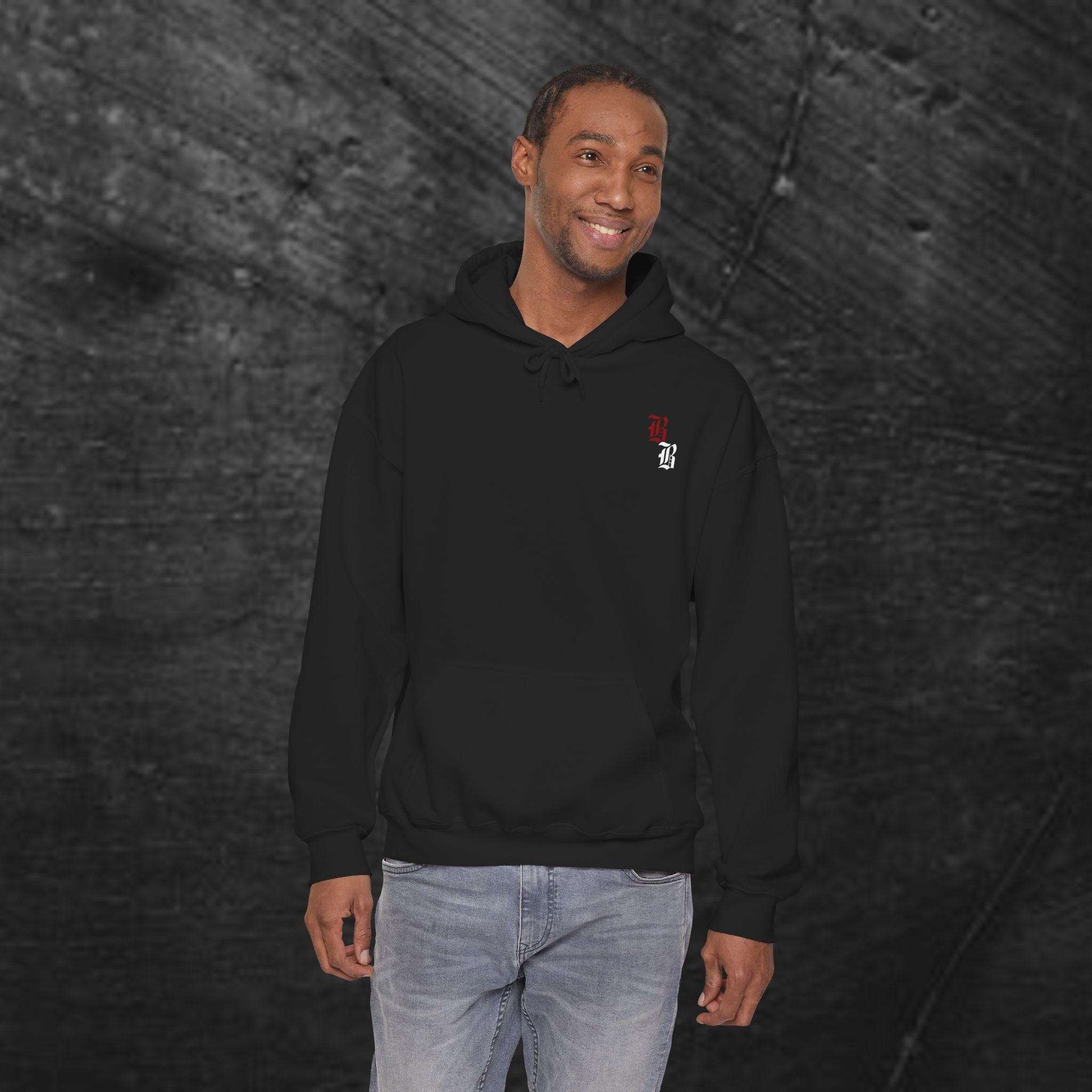 Metanoia Cross Hoodie — Vintage Religious Graphic Hoodie