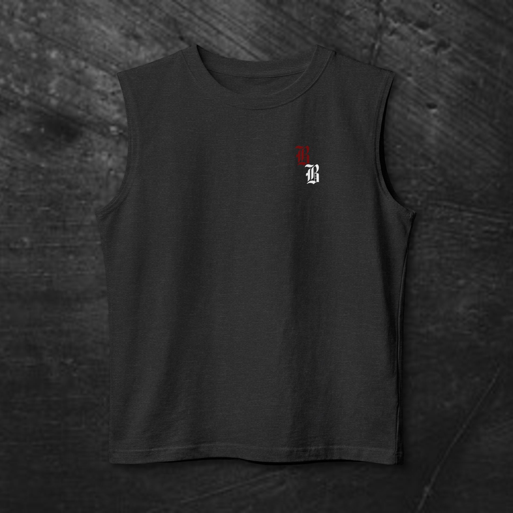 Metanoia Cross Muscle Tank – Gothic Christian Faith Tank Top