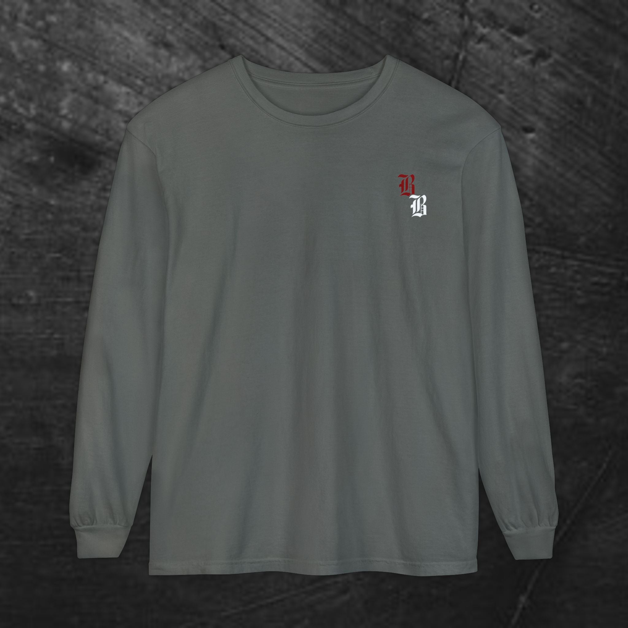 Metanoia Cross Long Sleeve Tee — Gothic Faith Graphic Long Sleeve