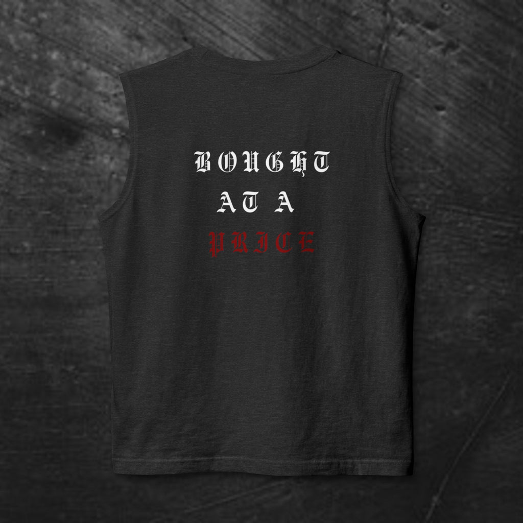 'Blood Bought' Vintage Religious Sleeveless Top