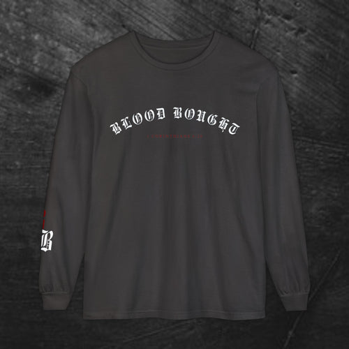 'Blood Bought / Bought At A Price Medium-weight Long Sleeve