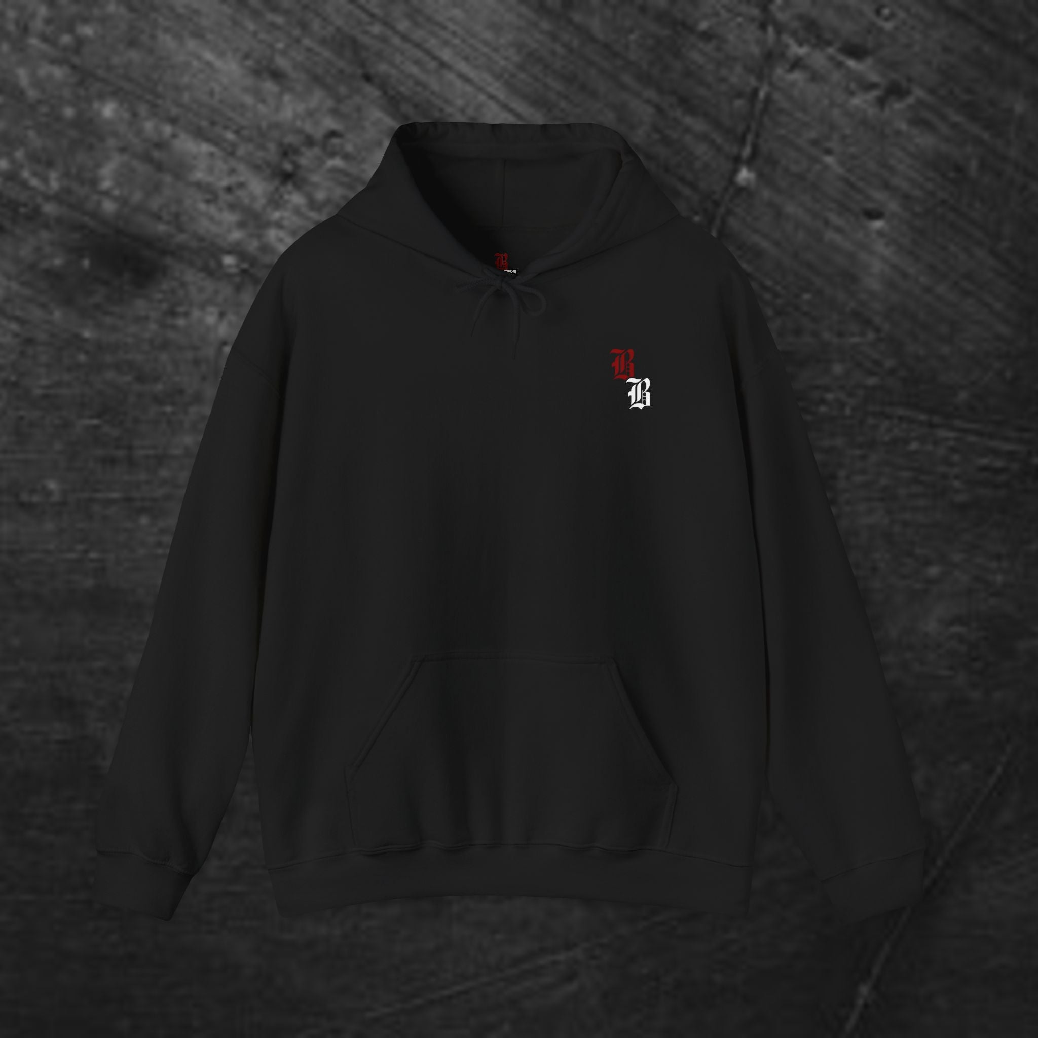 Metanoia Cross Hoodie — Vintage Religious Graphic Hoodie