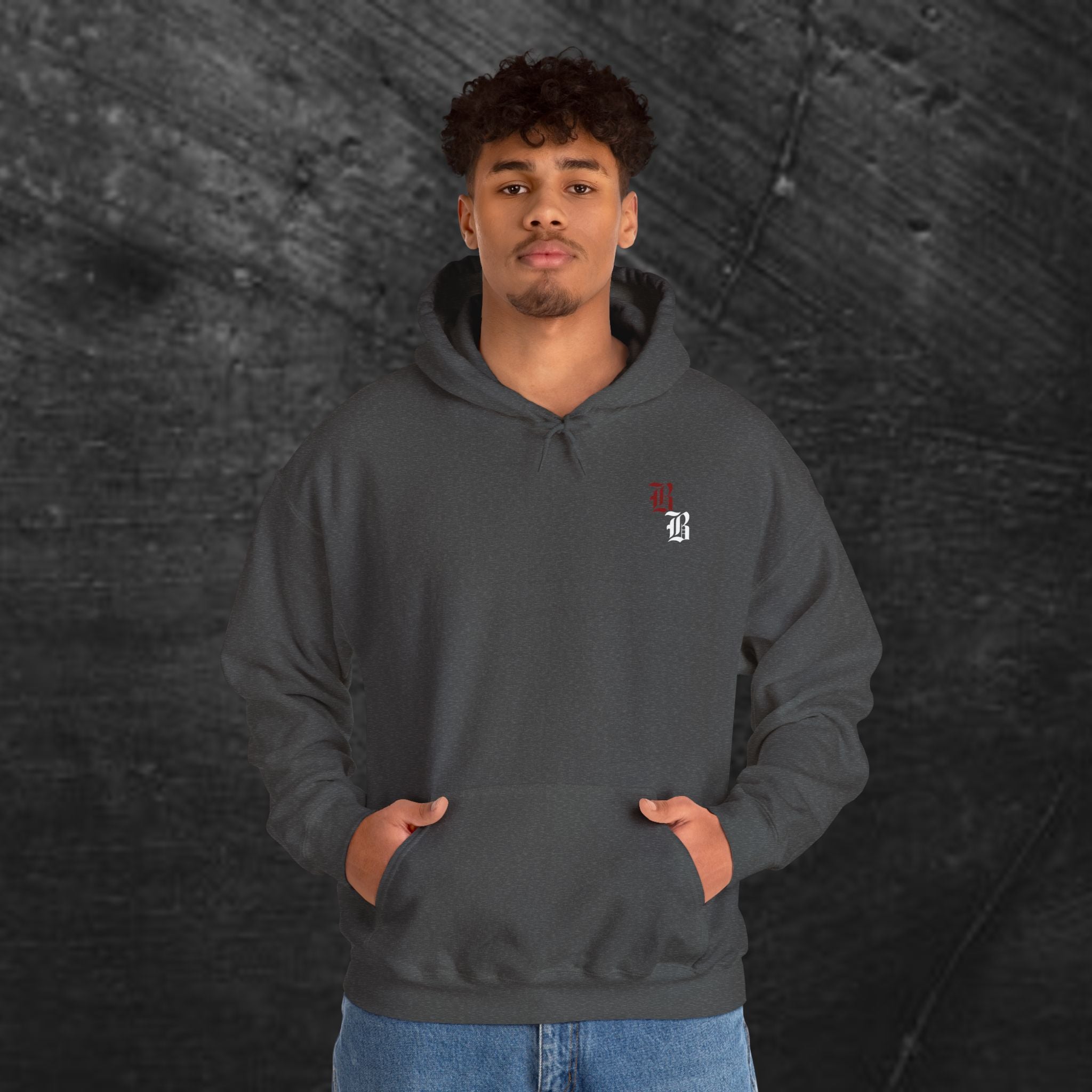 Metanoia Cross Hoodie — Vintage Religious Graphic Hoodie