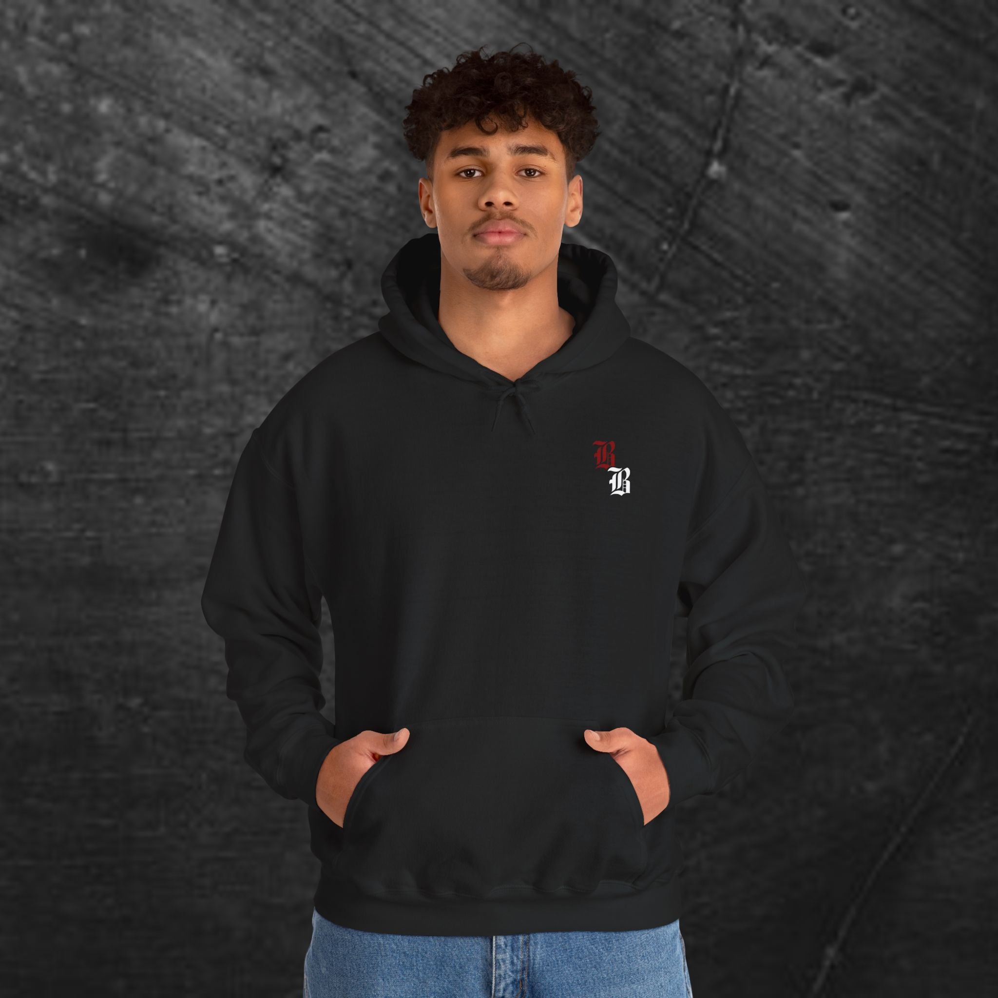 Metanoia Cross Hoodie — Vintage Religious Graphic Hoodie