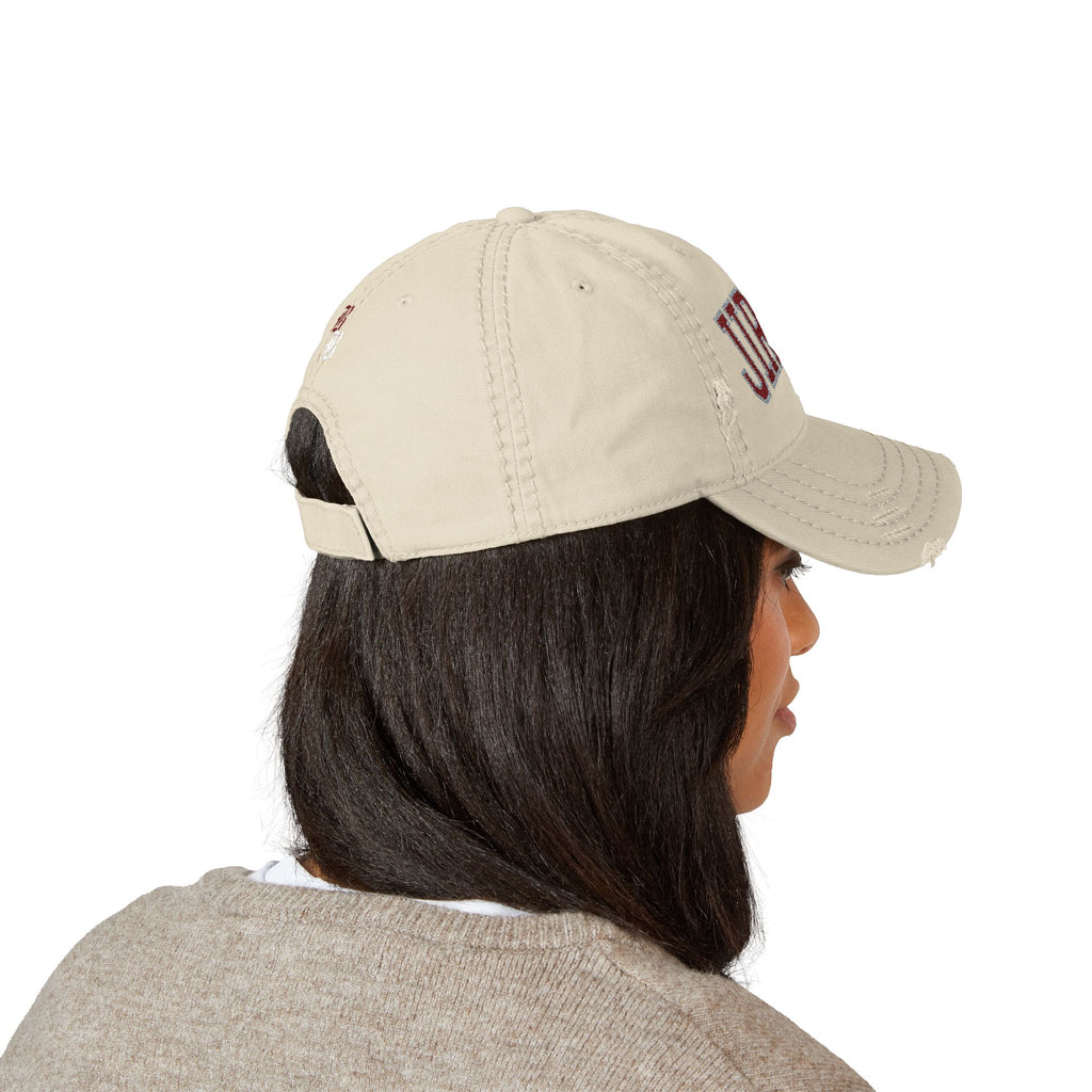 JIREH Embroidered Distressed Hat – Vintage Religious Baseball Cap