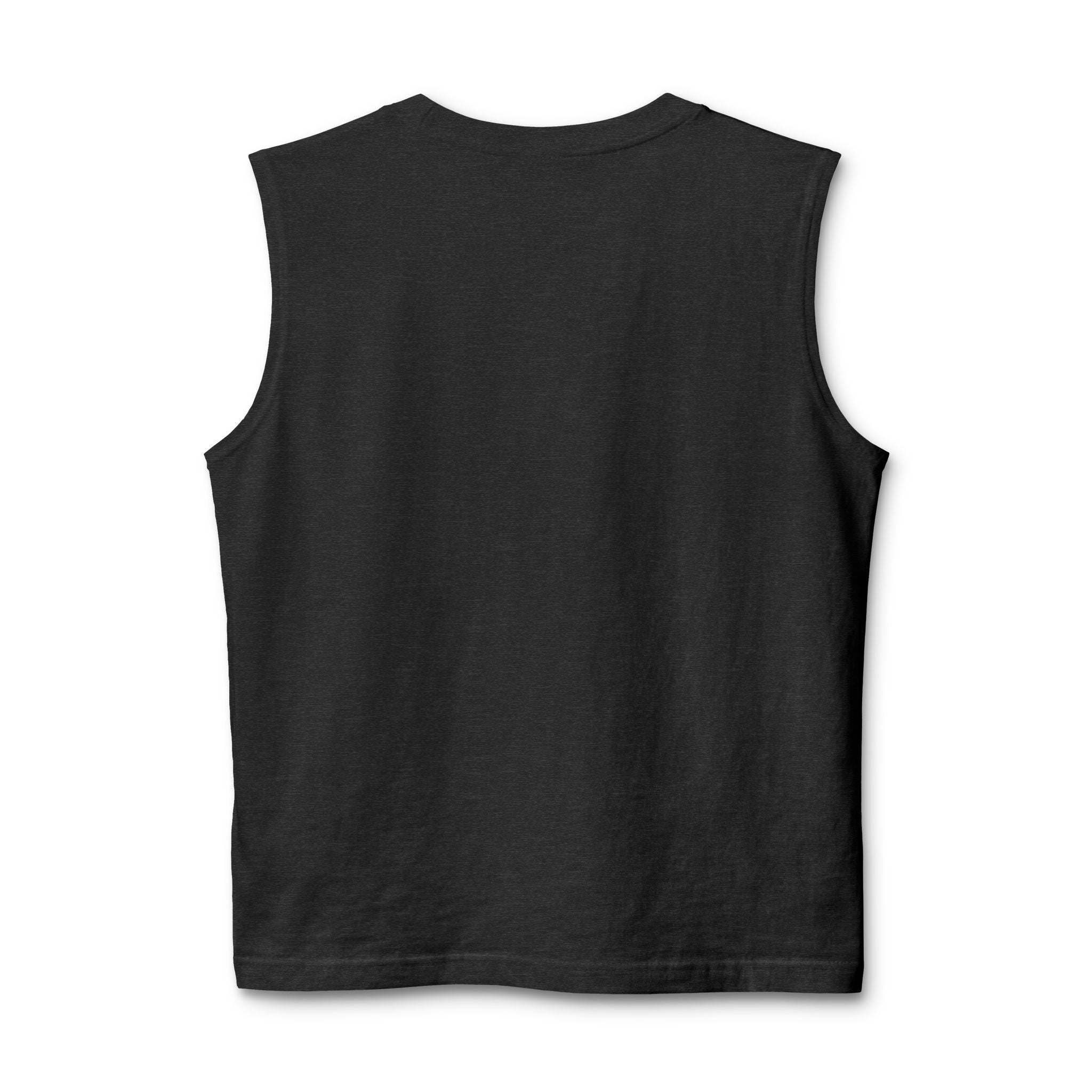 Saved Not Soft Muscle Tank — Christian Faith Graphic Tank Top