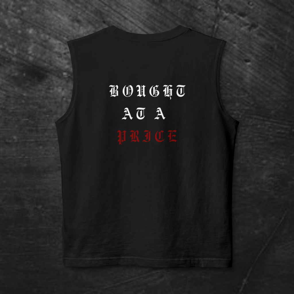 'Blood Bought' Vintage Religious Sleeveless Top